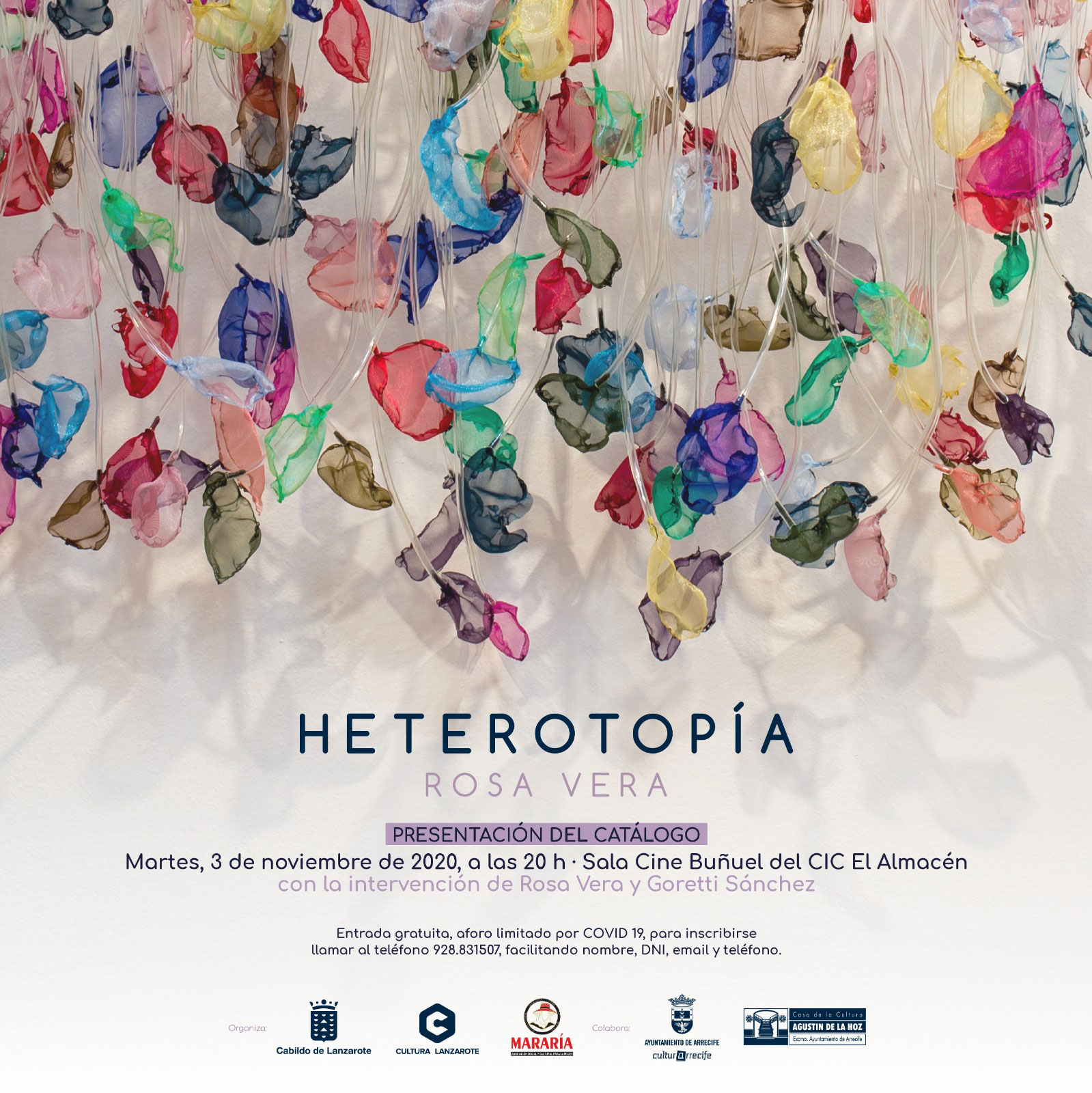 Se presenta el catálogo de la exposición «Heterotopía» de Rosa Vera en el CIC El Almacén // CanariasCreativa.com