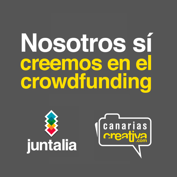Juntalia.com y CanariasCreativa unen fuerzas para el apoyo a los creativos de las islas a través de campañas de micro-mecenazgo // CanariasCreativa.com