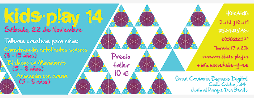 Kids-play 14 - Talleres creativos para niños - Gran Canaria // CanariasCreativa.com