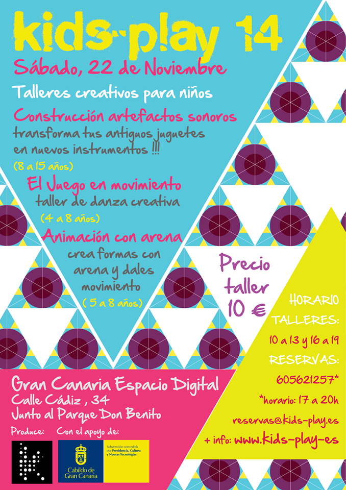 Kids-play 14 - Talleres creativos para niños - Gran Canaria // CanariasCreativa.com