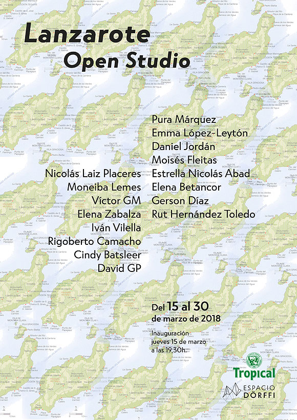 16 artistas de Lanzarote presentan su trabajo en Espacio Dörffi. // CanariasCreativa.com