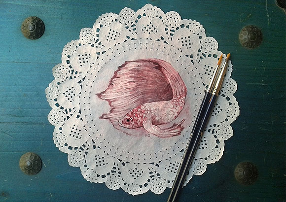 Ternura a mano alzada - María G. Molina - Burbuja Marina // CanariasCreativa.com