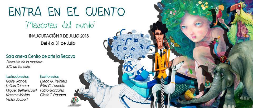 Exposición de ilustración “Entra en el cuento" // CanariasCreativa.com