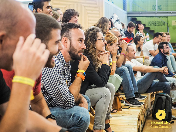 Los nómadas digitales invaden, un año más, la capital grancanaria para mostrar las últimas tendencias y herramientas del trabajo remoto. // CanariasCreativa.com