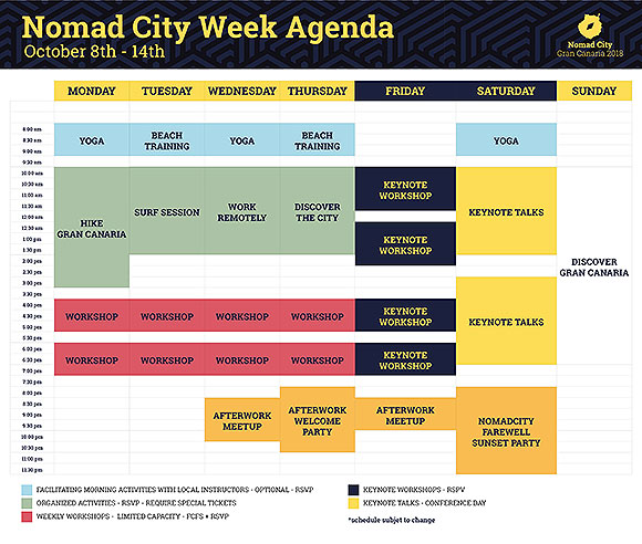 Los nómadas digitales invaden, un año más, la capital grancanaria para mostrar las últimas tendencias y herramientas del trabajo remoto. // CanariasCreativa.com