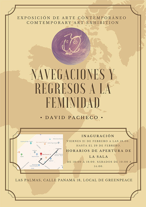Inauguración de la exposición «Navegaciones y regresos a la feminidad» // CanariasCreativa.com