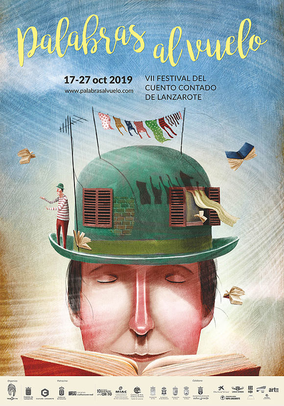 «Palabras al vuelo» arranca su séptima edición este jueves 17 de octubre en Lanzarote // CanariasCreativa.com