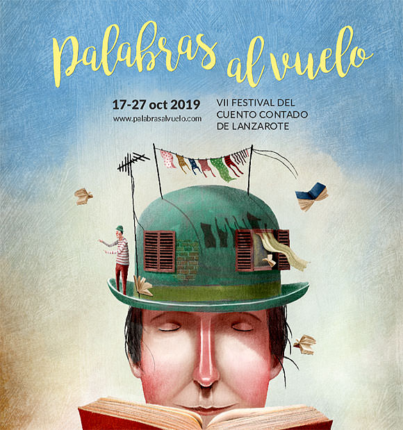 «Palabras al vuelo» arranca su séptima edición este jueves 17 de octubre en Lanzarote // CanariasCreativa.com