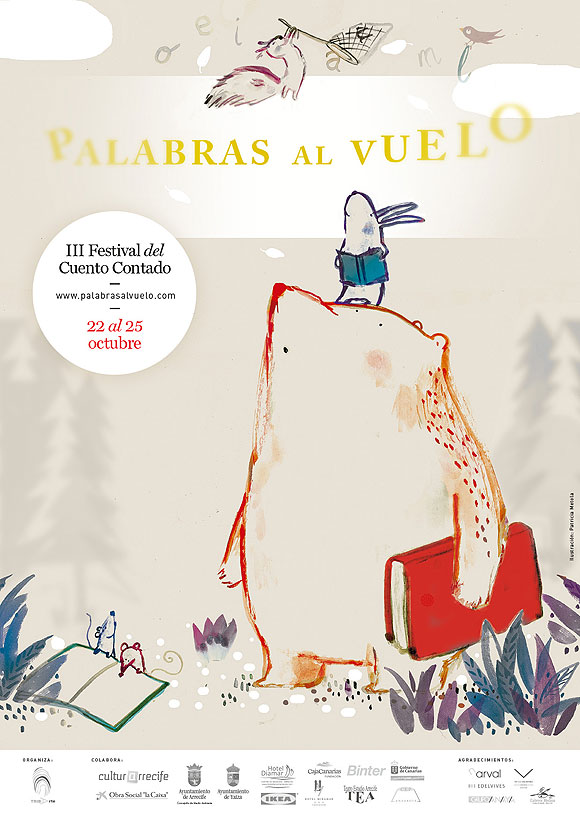 Narradores de cuatro continentes en Palabras al Vuelo 2015 // CanariasCreativa.com