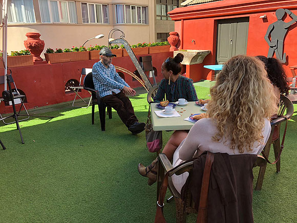 Equipo PARA proyecta No te mentiré, película basada en la novela de Doris Martínez y dirigida por Josep Vilageliu  //  CanariasCreativa.com