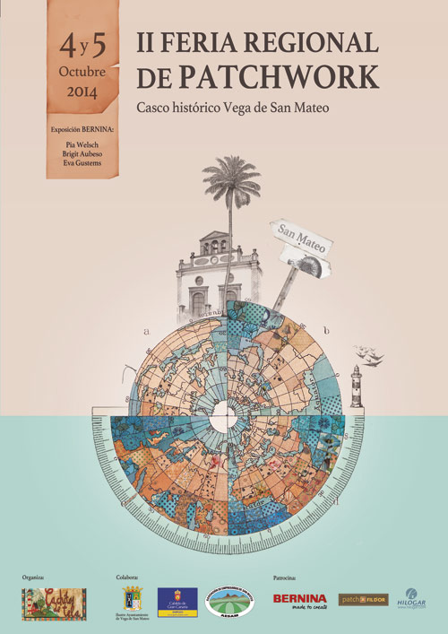 II Feria Regional de Patchwork // Vega de San Mateo // CanariasCreativa.com