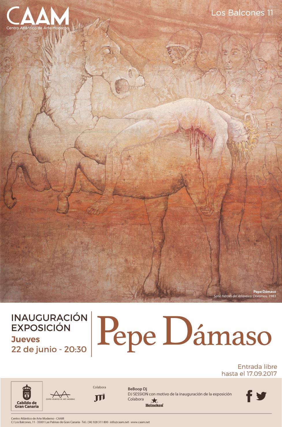 Pepe Dámaso llega al CAAM // CanariasCreativa.com