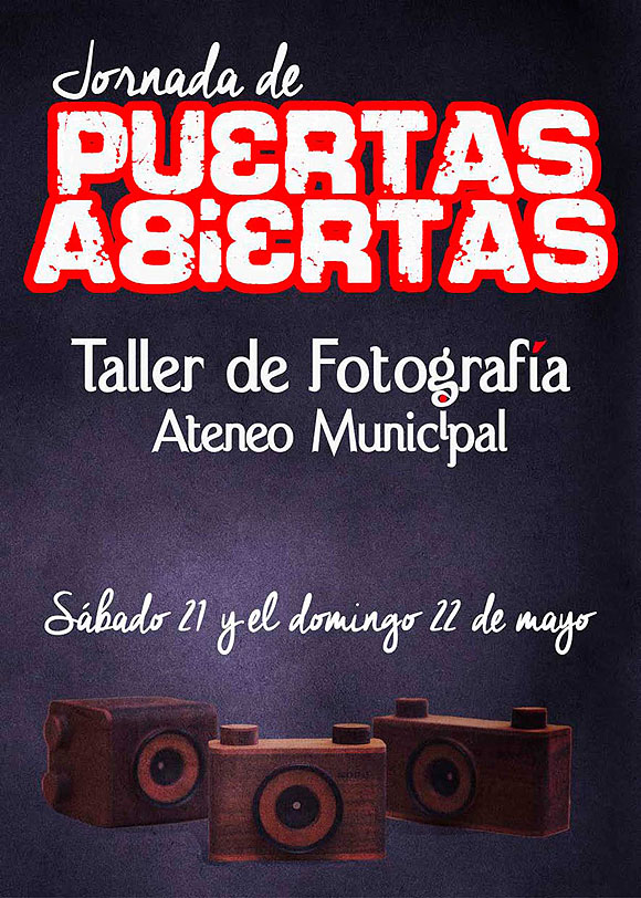 Este fin de semana, Jornada de Puertas Abiertas del Taller de Fotografía del Ateneo Municipal de Santa Lucía (GC) // CanariasCreativa.com