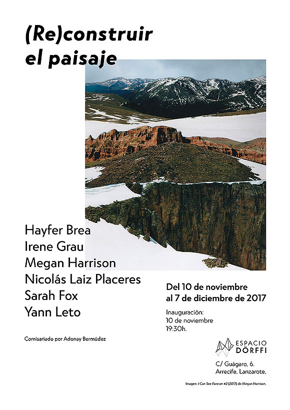 La exposición colectiva “(Re)construir el paisaje” aterriza en Espacio Dörffi // CanariasCreativa.com