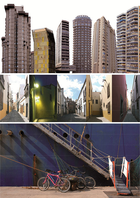 Las Palmas de Gran Canaria: extractos paisajísticos. La ciudad dual. // CanariasCreativa.com