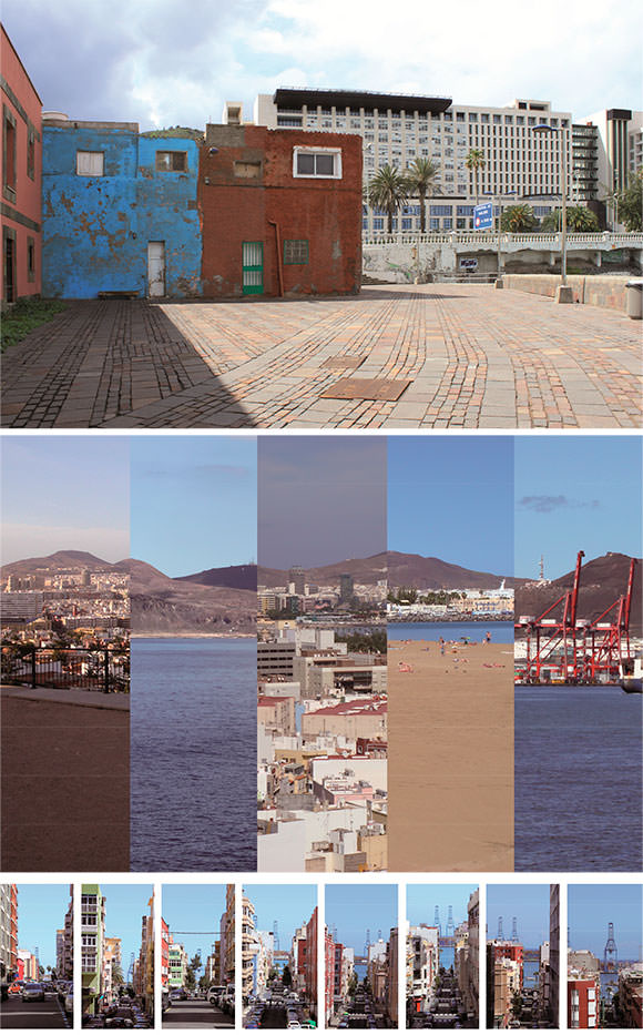 Las Palmas de Gran Canaria: extractos paisajísticos. La ciudad dual. // CanariasCreativa.com