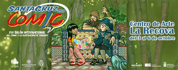 El Salón Internacional del Cómic y la Ilustración de Tenerife ya tiene fecha y cartel oficial // CanariasCreativa.com