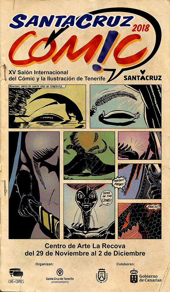 El XV Salón Internacional del Cómic y la Ilustración de Tenerife ya tiene fecha y cartel oficial. // CanariasCreativa.com