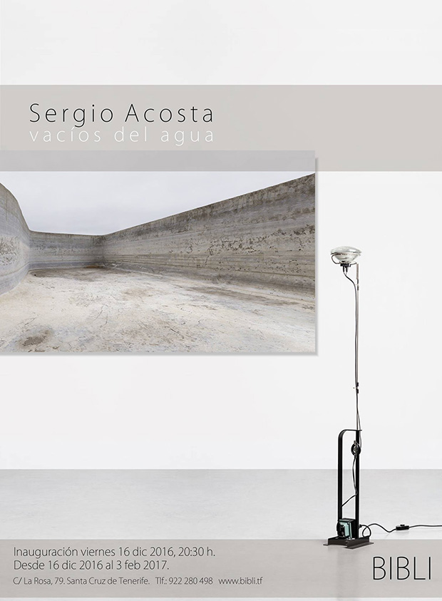 Exposición "Vacíos del agua" de Sergio Acosta, en Santa Cruz de Tenerife // CanariasCreativa.com