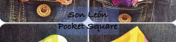 Son León Pocket Square // CanariasCreativa.com