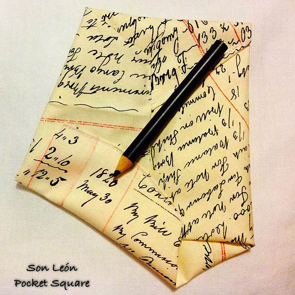 Son León Pocket Square // CanariasCreativa.com