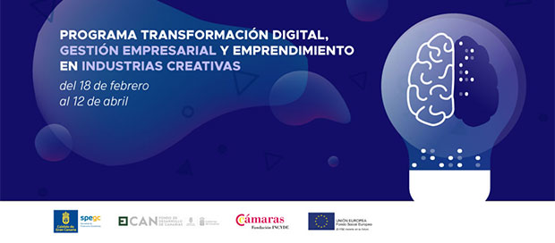 La SPEGC anuncia el programa formativo «Transformación digital, gestión empresarial y emprendimiento en las industrias creativas» // CanariasCreativa.com