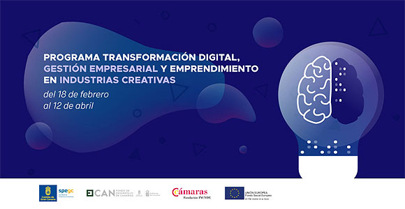La SPEGC anuncia el programa formativo «Transformación digital, gestión empresarial y emprendimiento en las industrias creativas» // CanariasCreativa.com