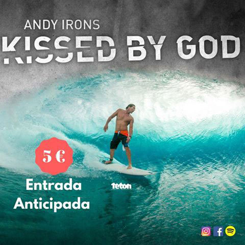 El estreno de la película «Andy Irons: Kissed by God« tendrá dos fechas en Canarias dentro de su tour mundial. // CanariasCreativa.com