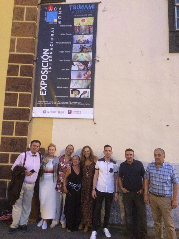 «Tsunami Artístico, Exposición internacional» en La Laguna // CanariasCreativa.com