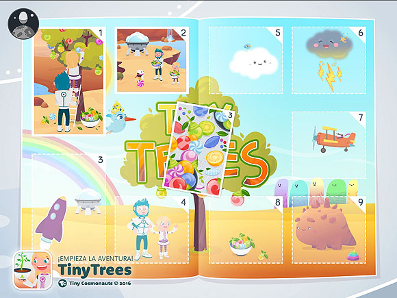 Aventuras a lo grande con cosmonautas en miniatura - Tiny Cosmonauts - Tinytrees // CanariasCreativa.com